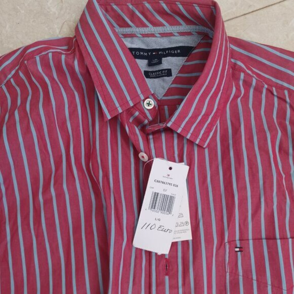 Tommy Hilfiger shirt L New with tags - Picture 2 of 2